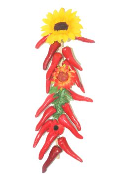 Türkranz - Sonnenblumen - Paprikazeit