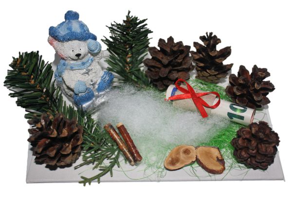 Geschenk - Geldgeschenk - Winterzeit - Geburtstag, Winter