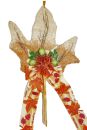 Türkranz - Sisalahornblatt mit Maroni - Herbst