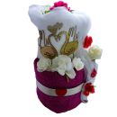 Handtuchtorte - Geschenkkorb - Handtuch Geschenk Hochzeit